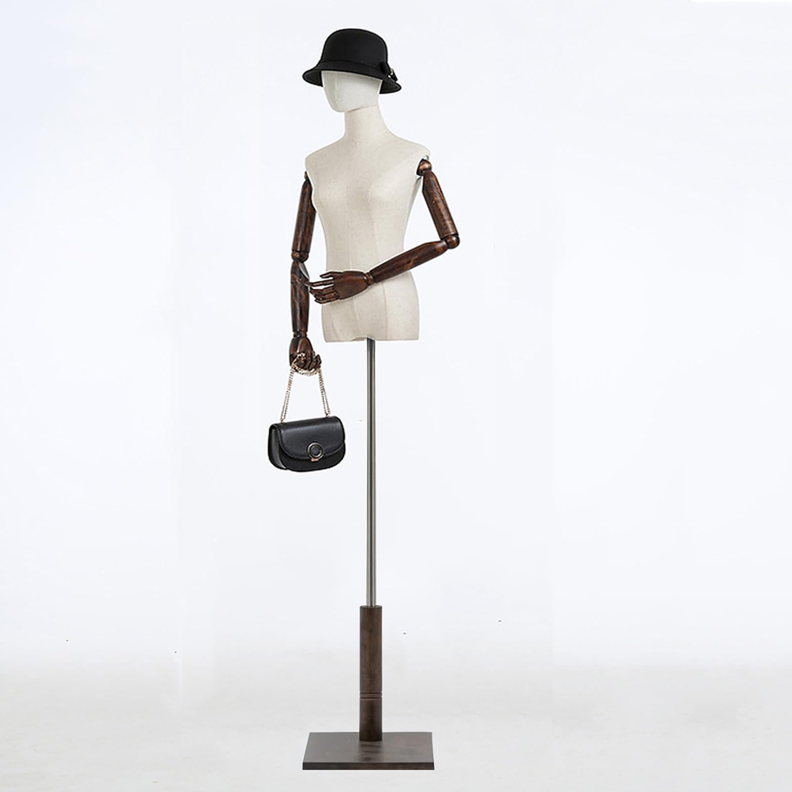 Adjustable Female Mannequin Torso Dress Form 47-75