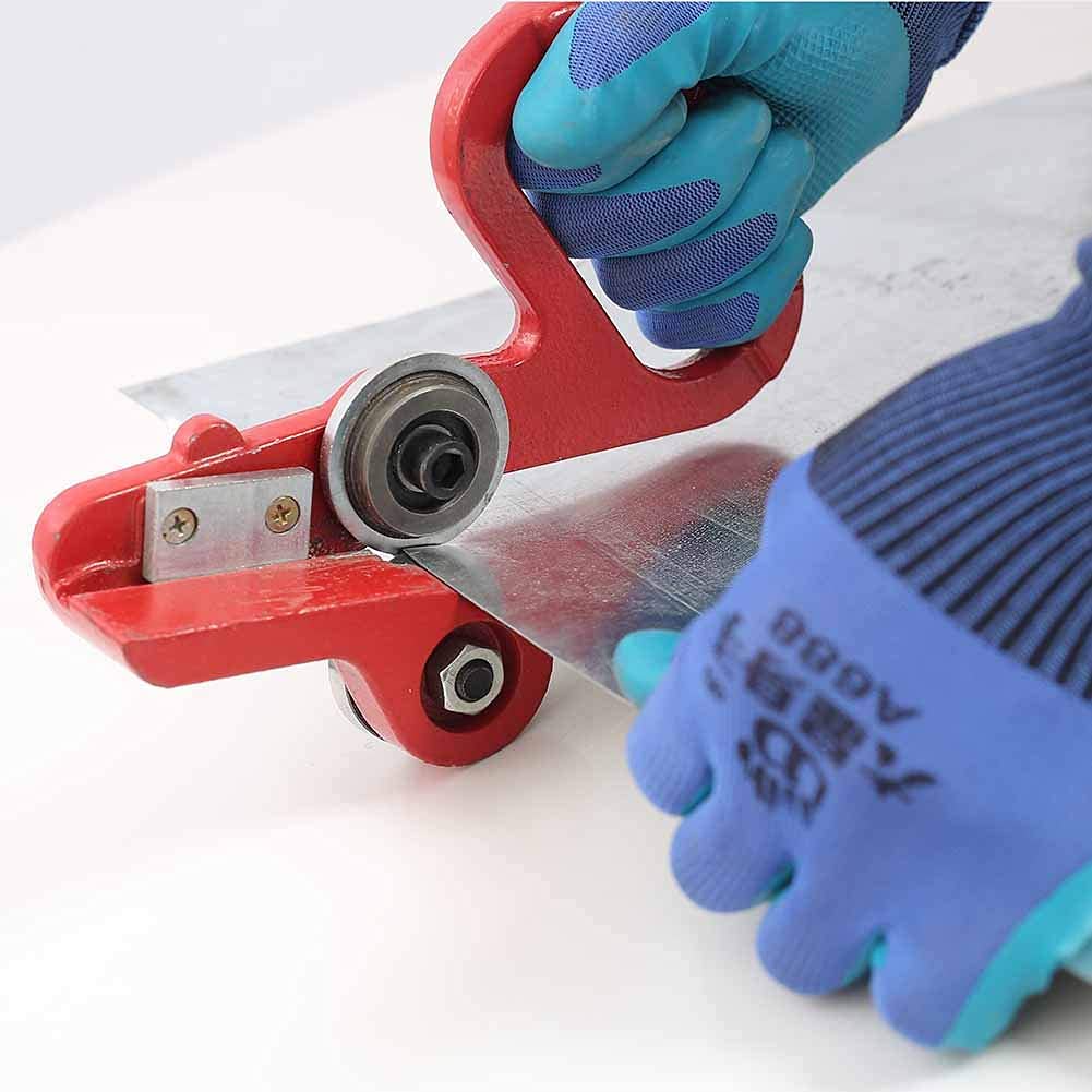 Heavy Duty Hand Pull Metal Cutter - Labor Saving Sheet Metal Shear Tool | Portable Manual Metal Plate Cutter for 20GA & Below | No Electricity Needed | Perfect for DIY Projects, HVAC Work & Metal Fabrication