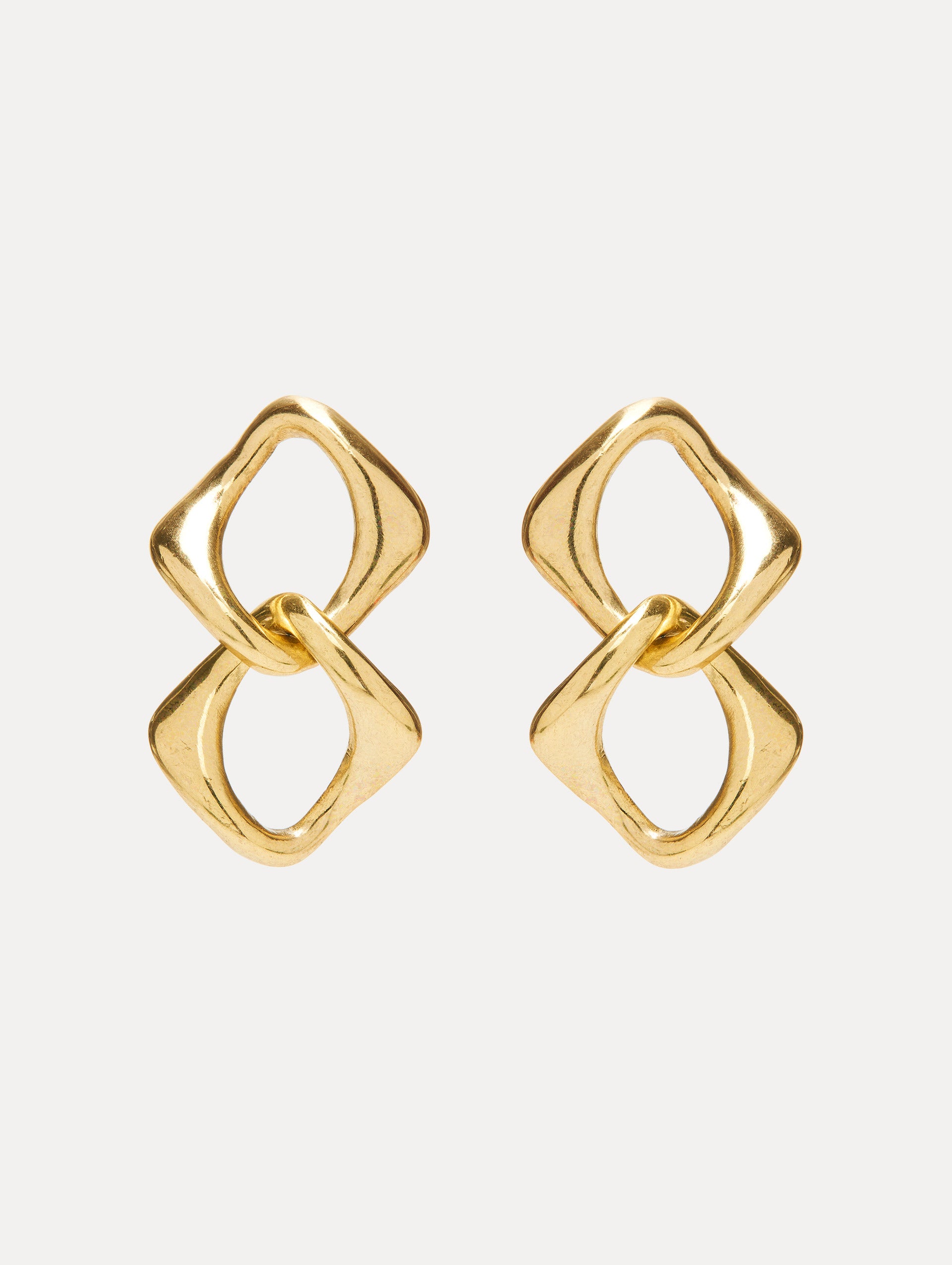 Trendy Chain Link Earrings for Women - Stylish Gold & Silver Dangle Hoop Earrings | Perfect for Parties, Weddings & Everyday Wear