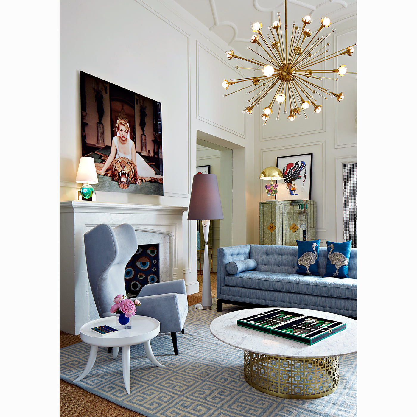 Slim Aarons 'Beauty and The Beast' Vintage Photograph Print - Iconic Mid-Century Wall Art for Home & Office Decor