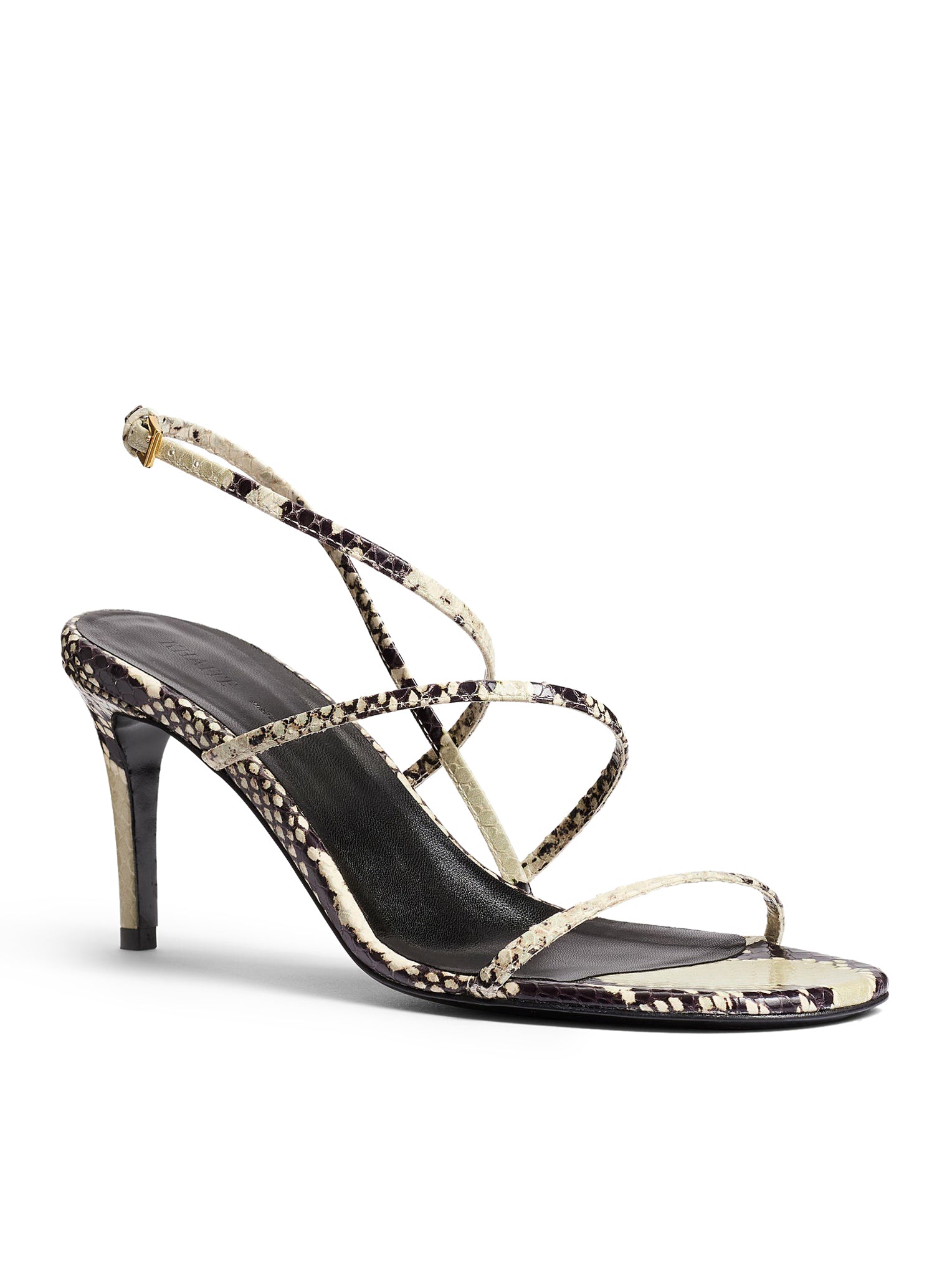 Khaite Loop Sandal in Nude Neutrals - Women's Minimalist Leather Slide Sandals for Summer, Beach & Casual Outings