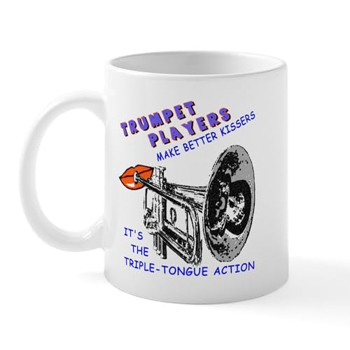 White - Trumpet Kissers Mug