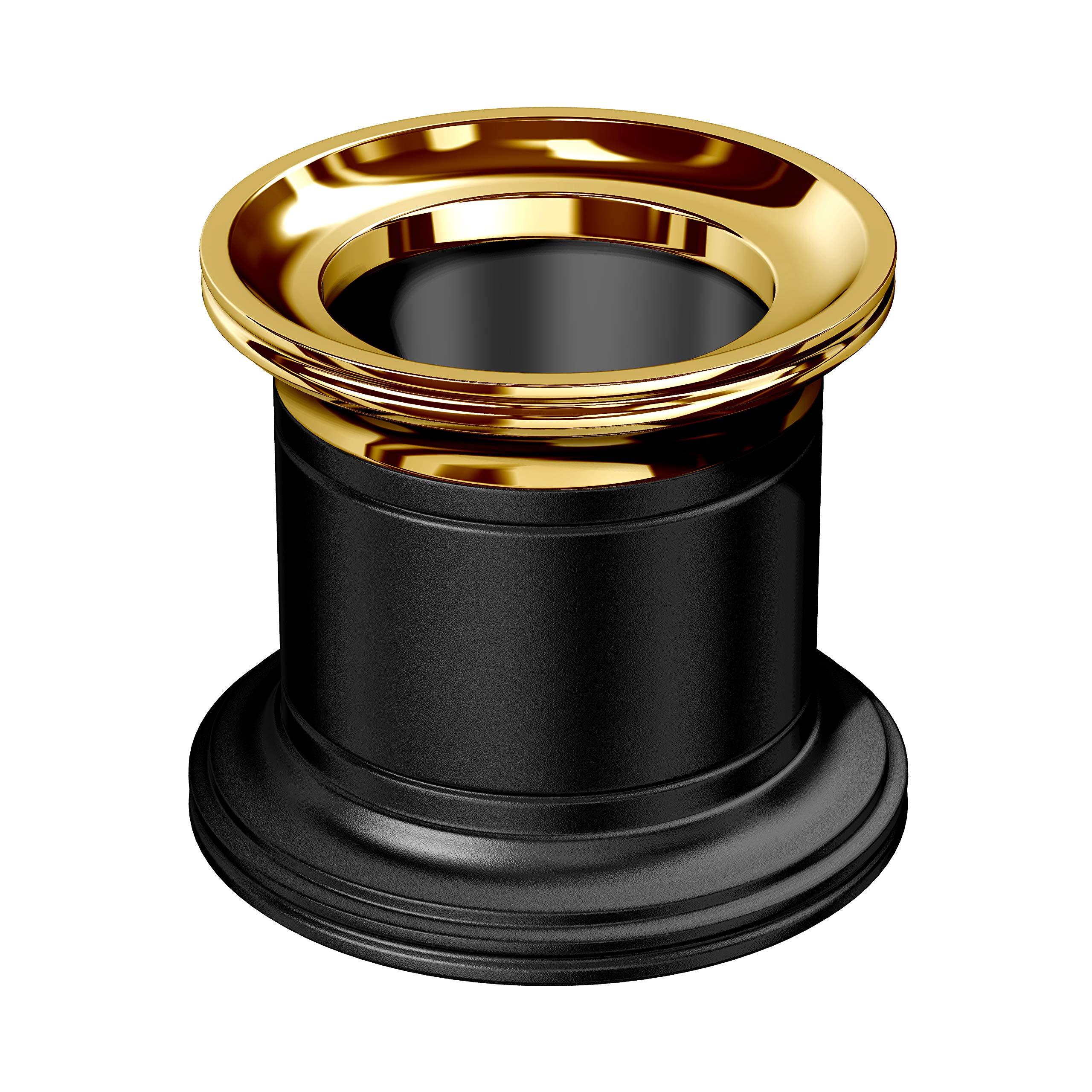 M657LN Magnetic Pot Clips - Black & Gold for Secure Cooking, Hanging Utensils in Kitchen
