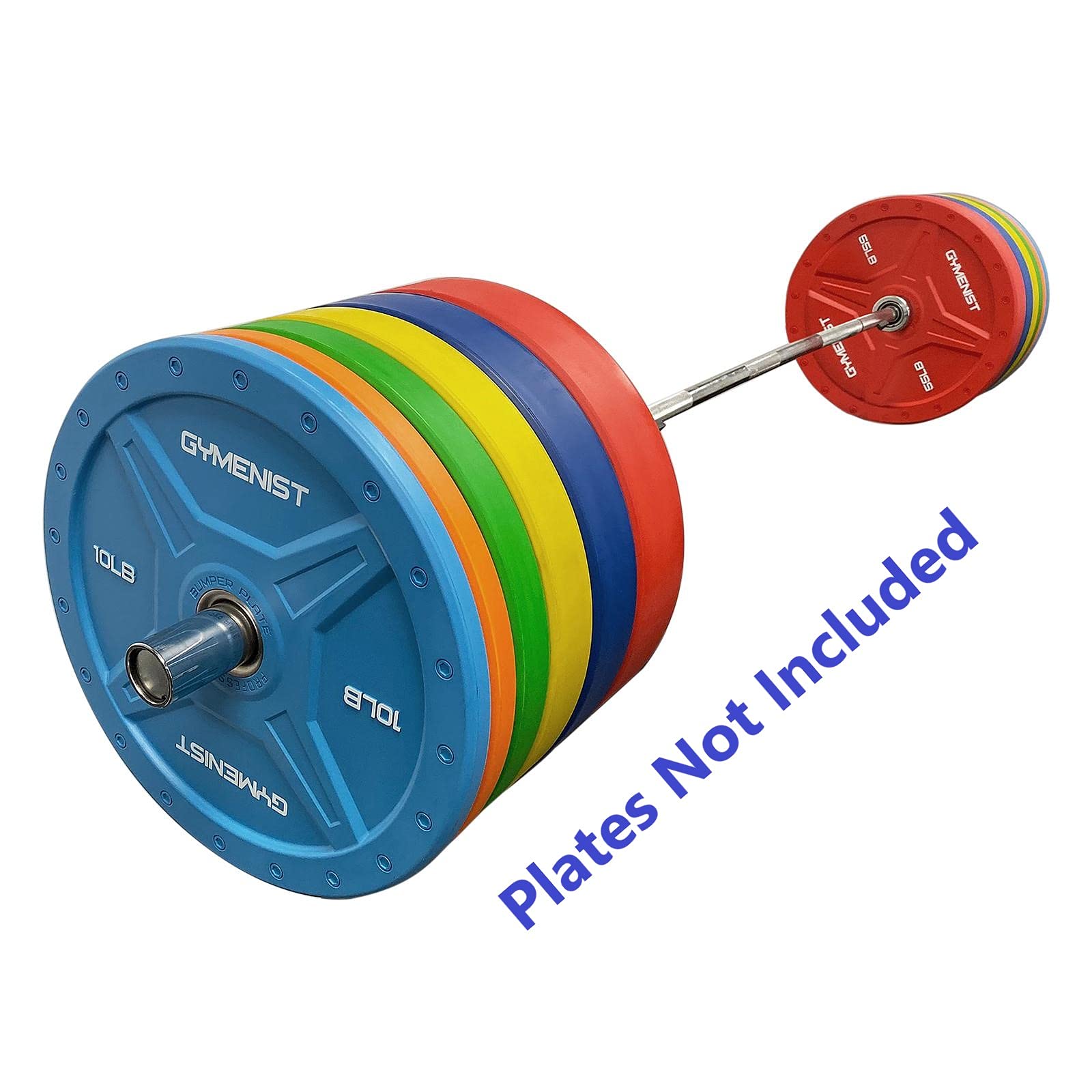 Heavy Duty Olympic Barbell for 2 Inch Weight Plates - Professional Gym Equipment for Powerlifting, CrossFit & Home Workouts