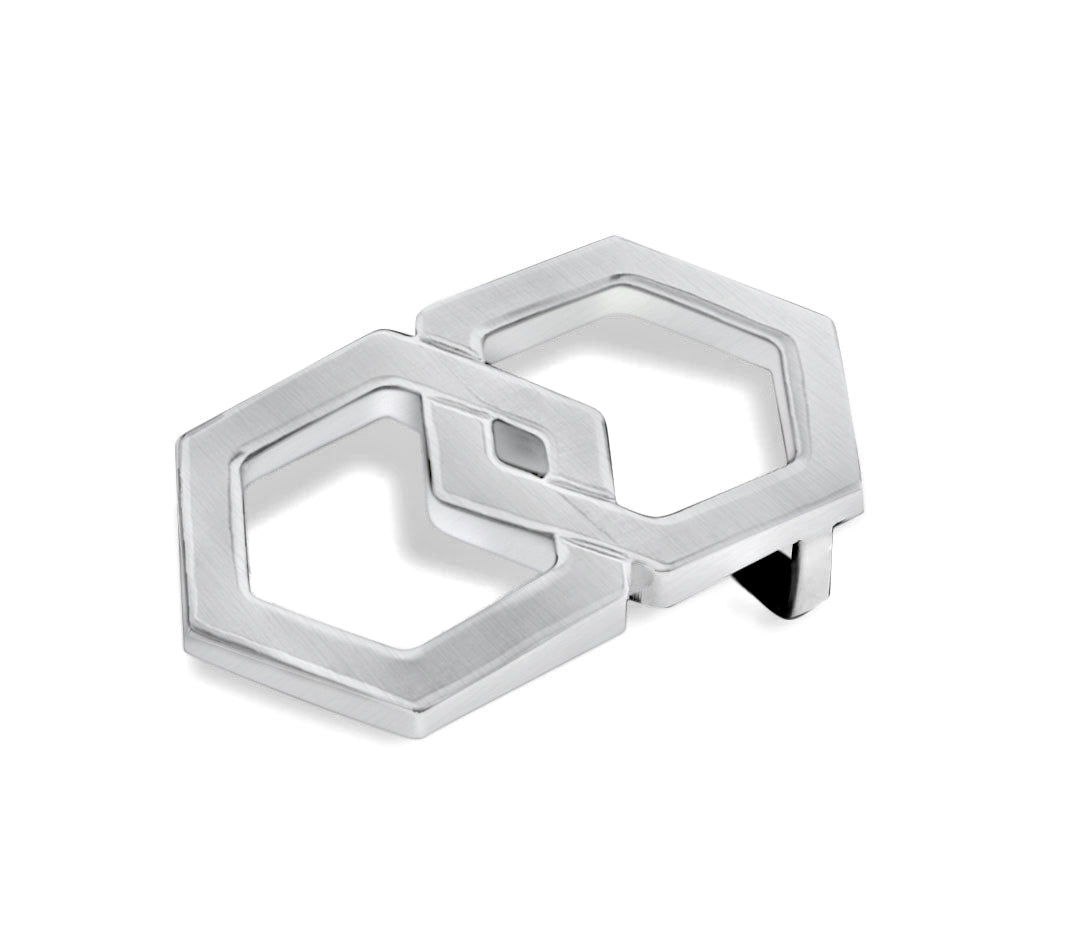 Vintage Metal Brushed Buckle - Durable & Stylish for Belts, Bags, and DIY Crafting Projects