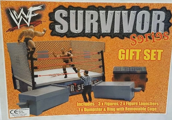 1999 WWF Jakks Pacific Survivor Series Action Figure Gift Set - The Rock, Stone Cold Steve Austin & Referee [Exclusive Collectible] - Perfect for Wrestling Fans, Display & Nostalgic Gift Giving