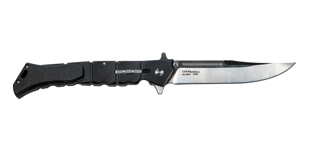 Cold Steel CS 20NQX Large Luzon Fixed Blade Knife with Glass-Filled Nylon Handle - Hunting, Camping & Outdoor Survival Tool