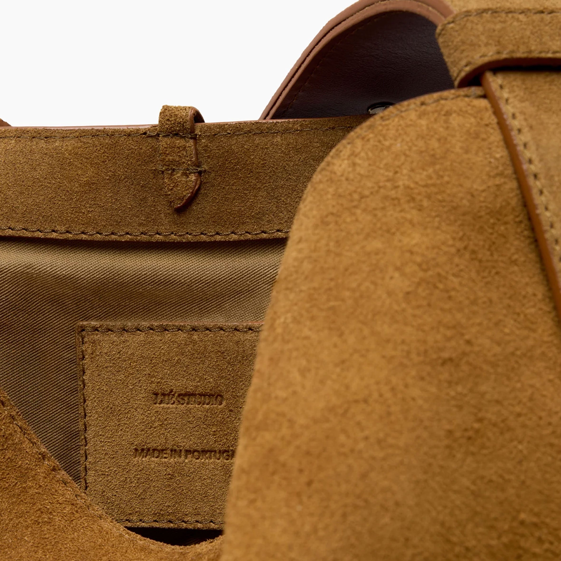 Norma Suede Tote Bag in Brown - Stylish & Spacious Handbag for Work, Travel & Everyday Use