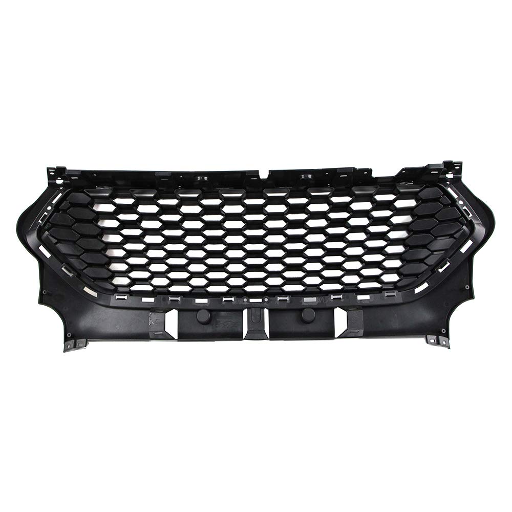 2017-2019 Ford Escape Front Bumper Grille - Honeycomb Mesh Sport Grill in Glossy Black (Fits S/SE/SEL/EcoBoost/Titanium/ST-Line Models) - Upgrade Your SUV's Style for Off-Road Adventures & Urban Driving