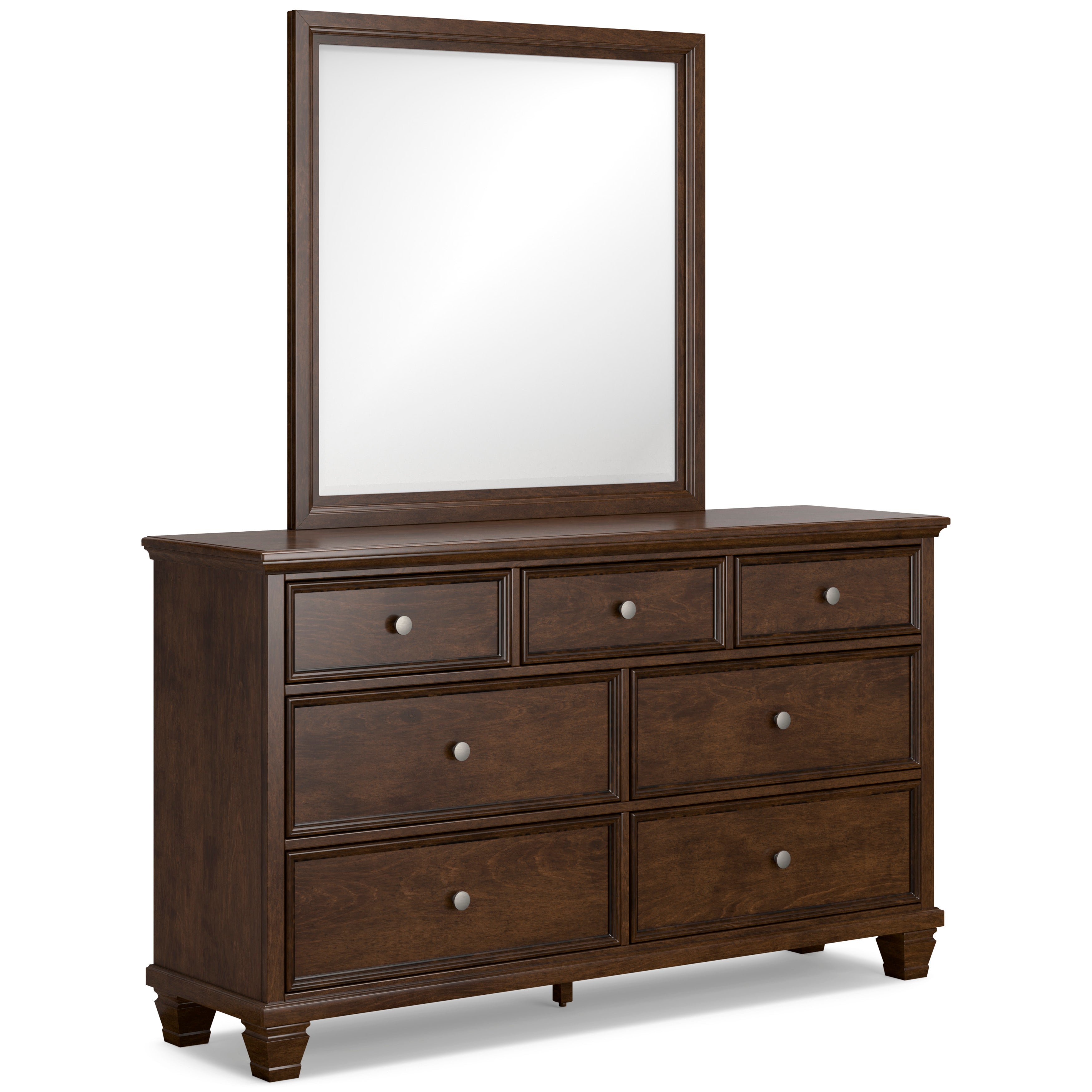 Vintage Style Daphne Dresser with Mirror - Elegant Bedroom Furniture for Home Decor & Storage | Perfect for Bedroom, Living Room, or Entryway Organization