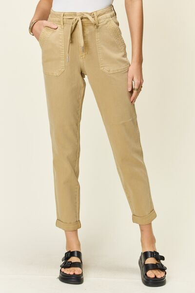 **Judy Blue High Waist Jogger Jeans for Women – Stretchy Comfort Fit, Full Size Range – Perfect for Casual Wear & Running Errands**