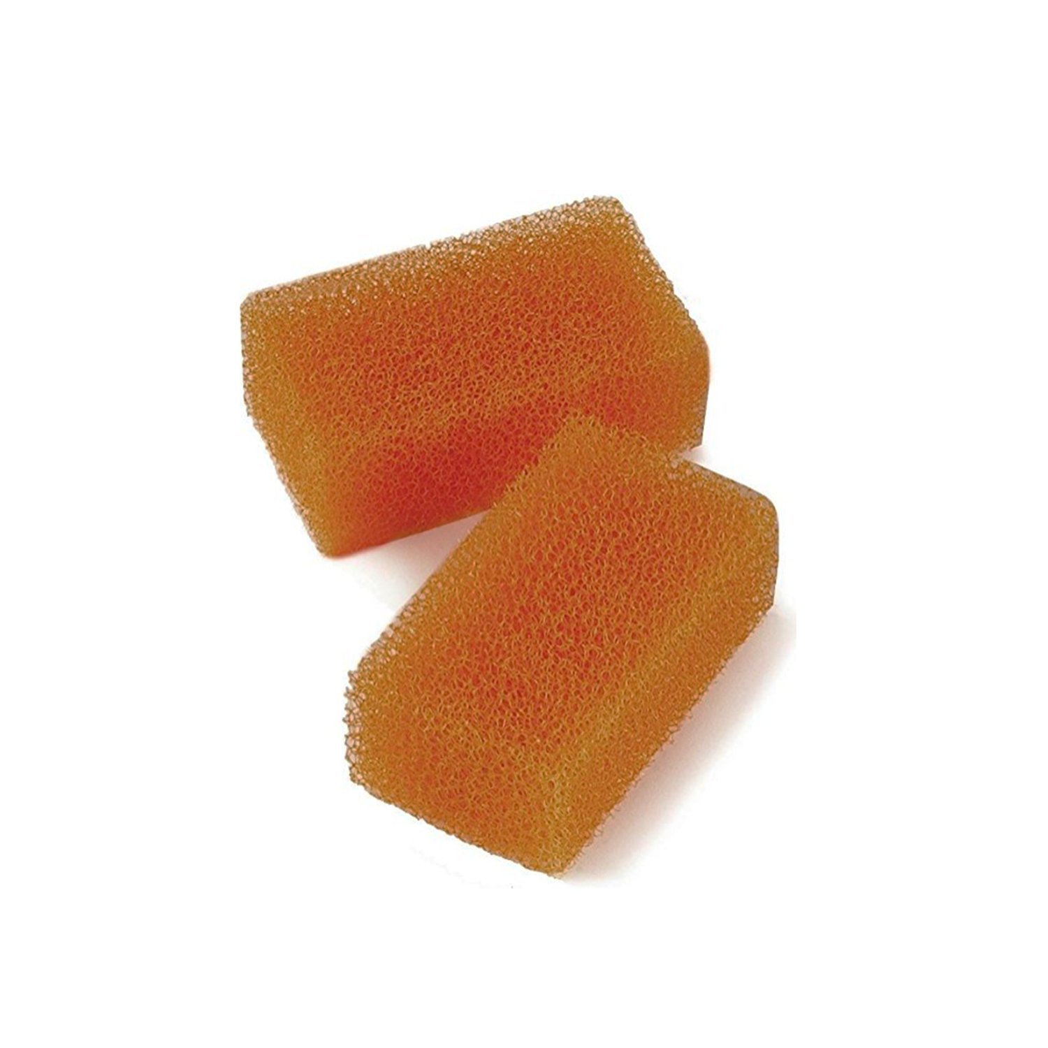 Premium Felt Hat Cleaning Sponges - 2 Pack, Soft & Absorbent Orange Sponges for Gentle Hat Care - Perfect for Fedoras, Berets & Vintage Hat Maintenance
