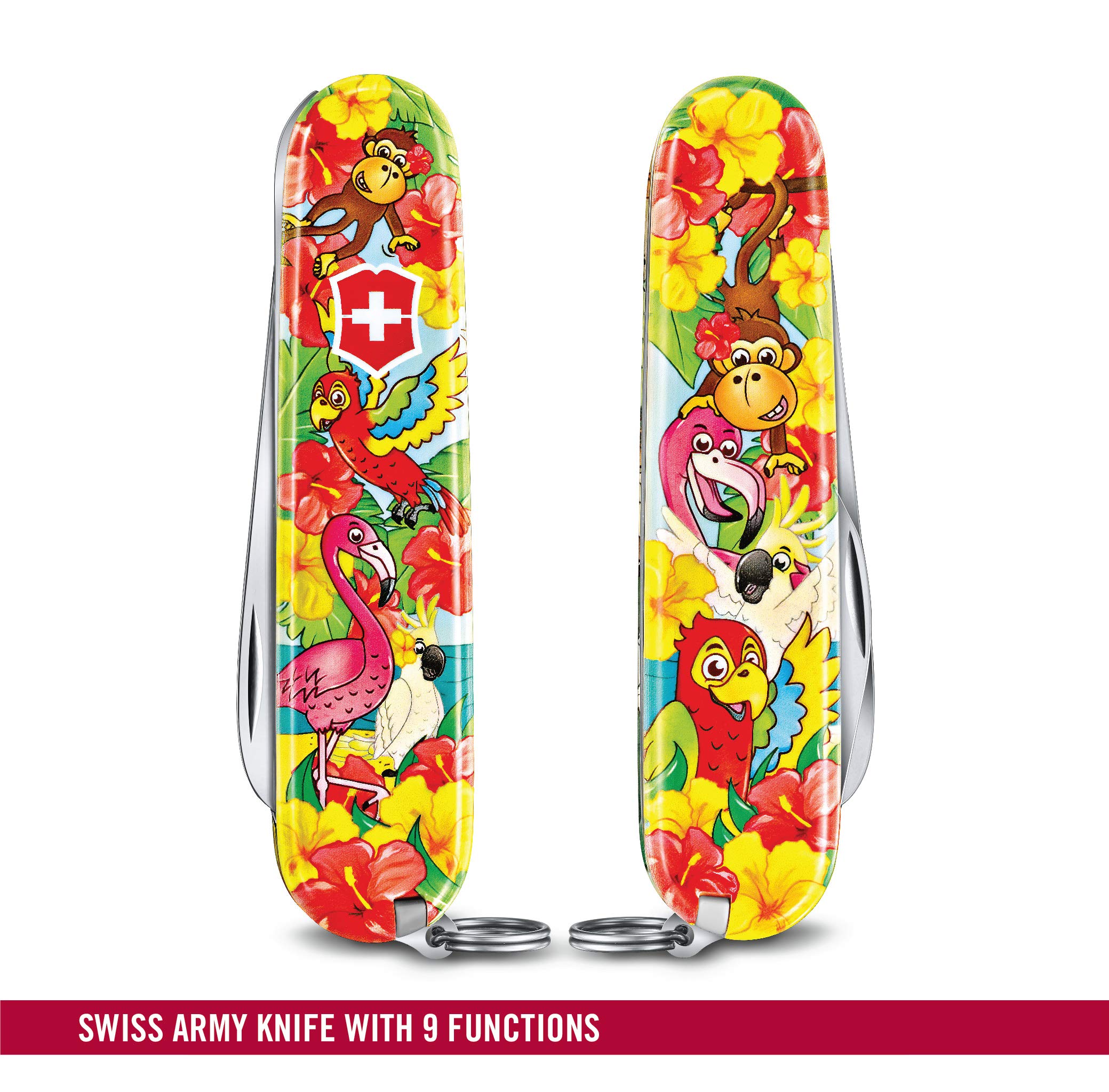 Victorinox Swiss Army Knife - My First Victorinox Animal Edition Multitool with 9 Functions (Bladeless & Screwdriver) - Perfect for Kids, Camping, Hiking & Outdoor Adventures