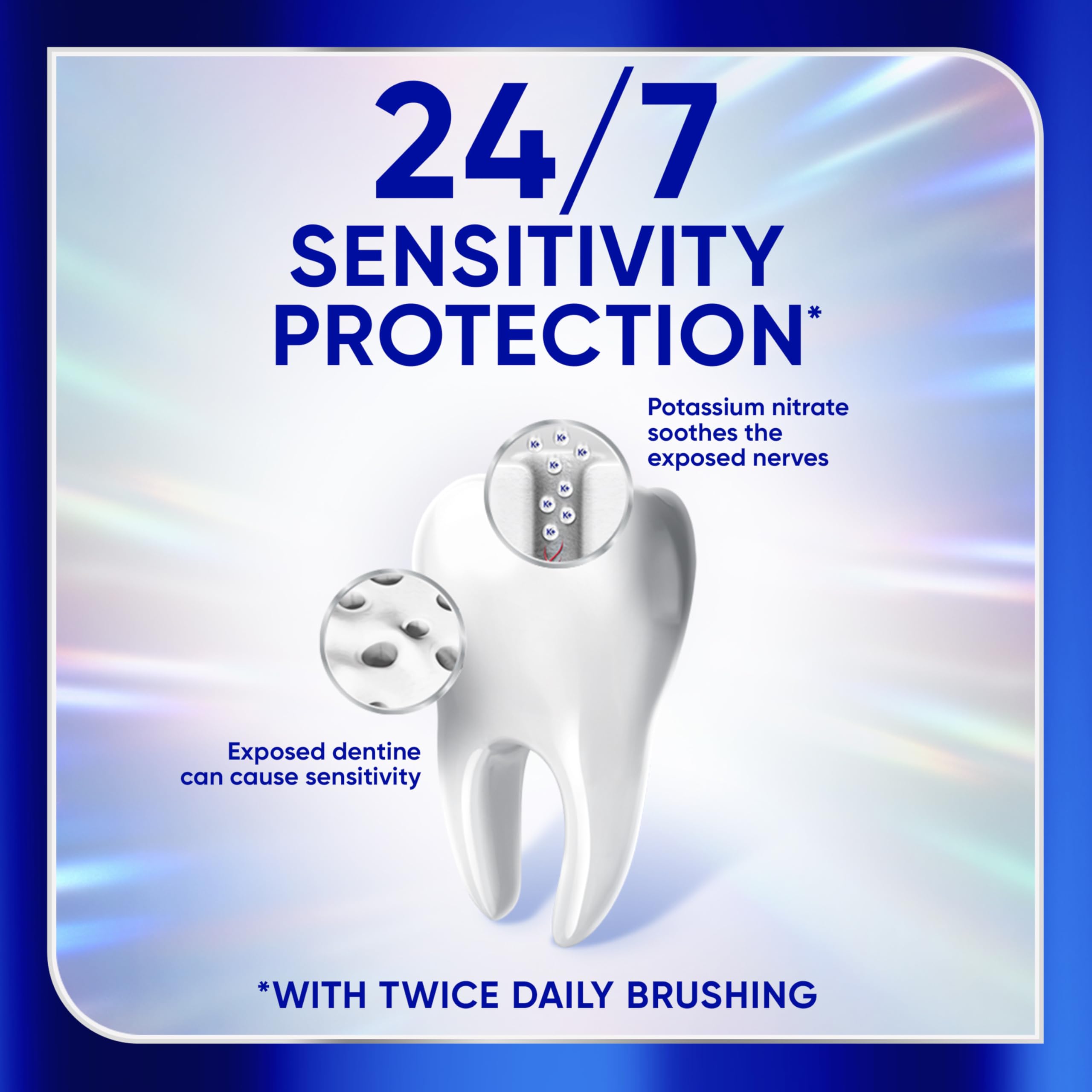 Sensodyne Clinical White Toothpaste for Sensitive Teeth - Clinically Proven Whitening & Stain Protection, 3.4 oz (Pack of 3) | Gentle Teeth Whitening Solution for Daily Oral Care & Stain Removal
