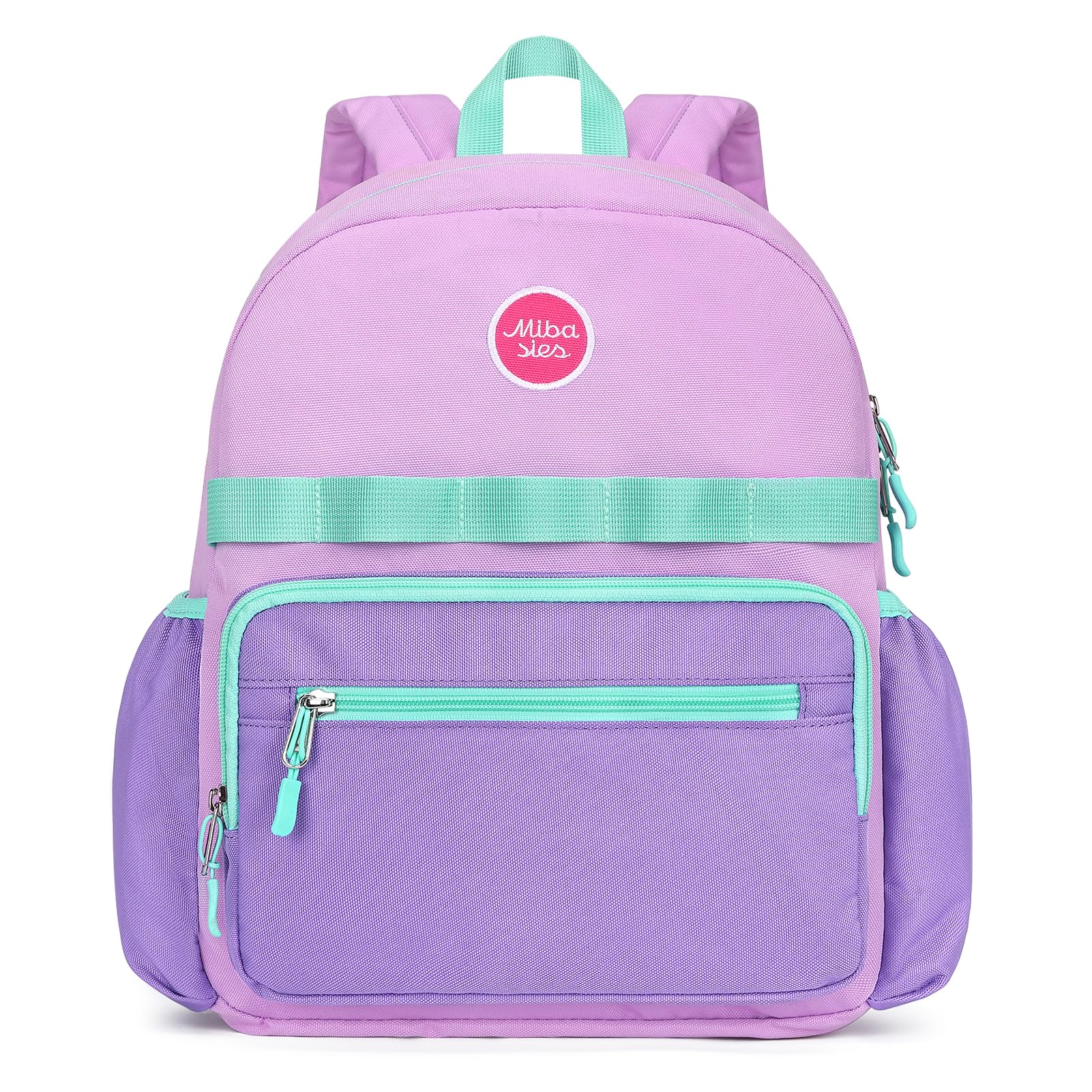 Mibasies Kids Backpack for Girls Age 4-6 | Cute Elementary School Bookbag | Lightweight Durable Backpack for Kindergarten & Daycare | Perfect for School, Travel & Outdoor Activities