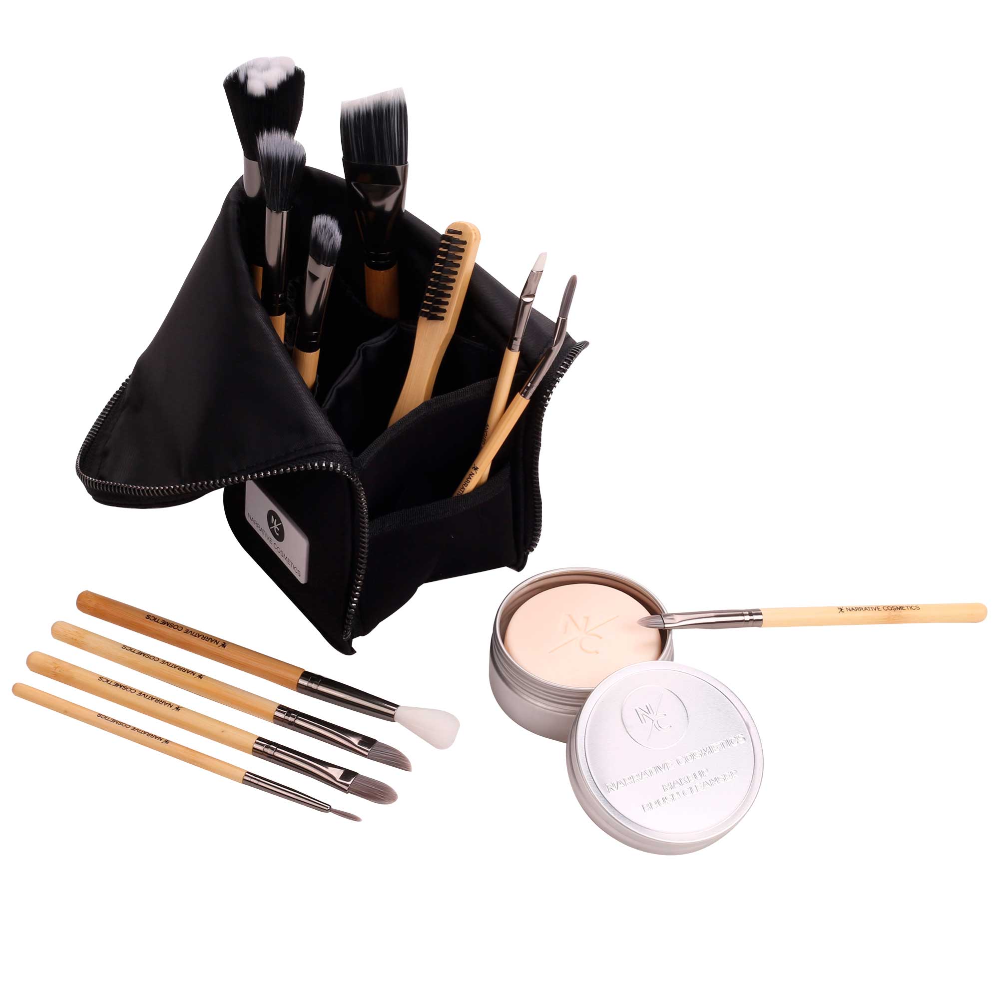 Professional SFX Makeup Brush Set for Special Effects Artists - Film, Theater & Halloween Makeup Kit - Essential Tools for Horror, Cosplay & Fantasy Character Creation