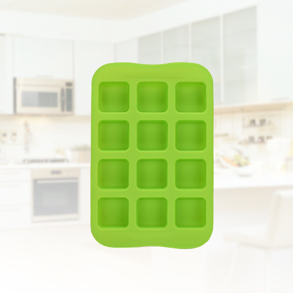12-Piece Silicone Ice Cube Trays Set - Reusable BPA-Free Ice Makers for Cocktails, Whiskey, Coffee & Chocolate Molds - Perfect for Home Bars, Parties & Kitchen Use