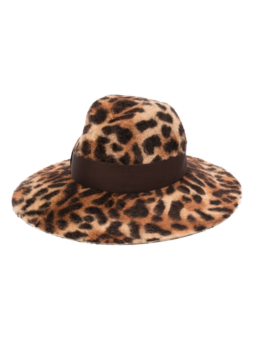 Borsalino Brown Fedora Hat for Men - Classic Wool Felt Dress Hat - Perfect for Weddings, Parties & Outdoor Events