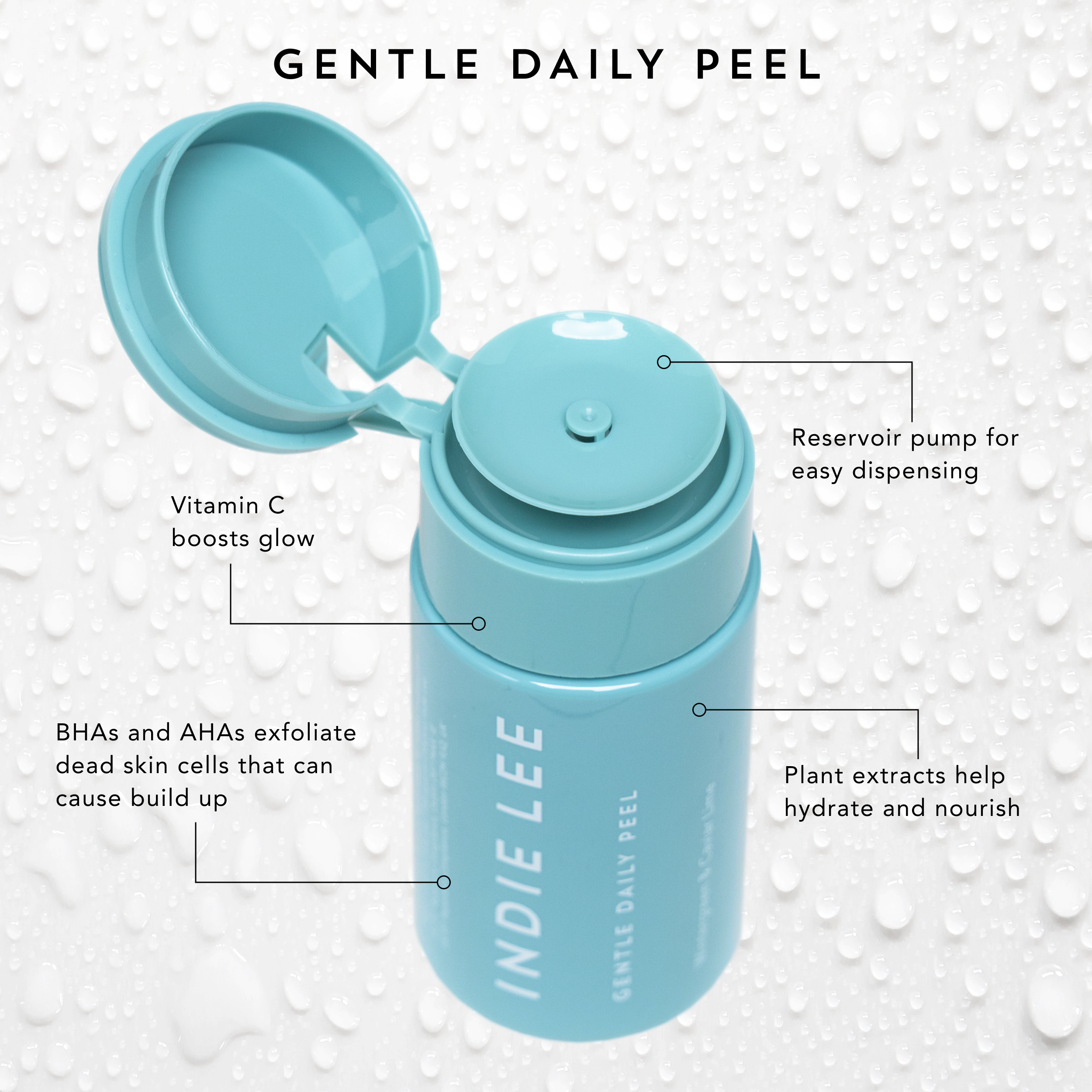 Gentle Daily Peel - Exfoliating Face Mask for Smooth Skin | At-Home Skincare Treatment for Glowing Complexion | Perfect for Morning & Night Routine
