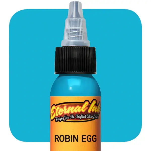 Robin Egg Blue Eternal Ink - 1 oz Bottle for Calligraphy, Fountain Pens & Artistic Projects | Premium Waterproof Ink
