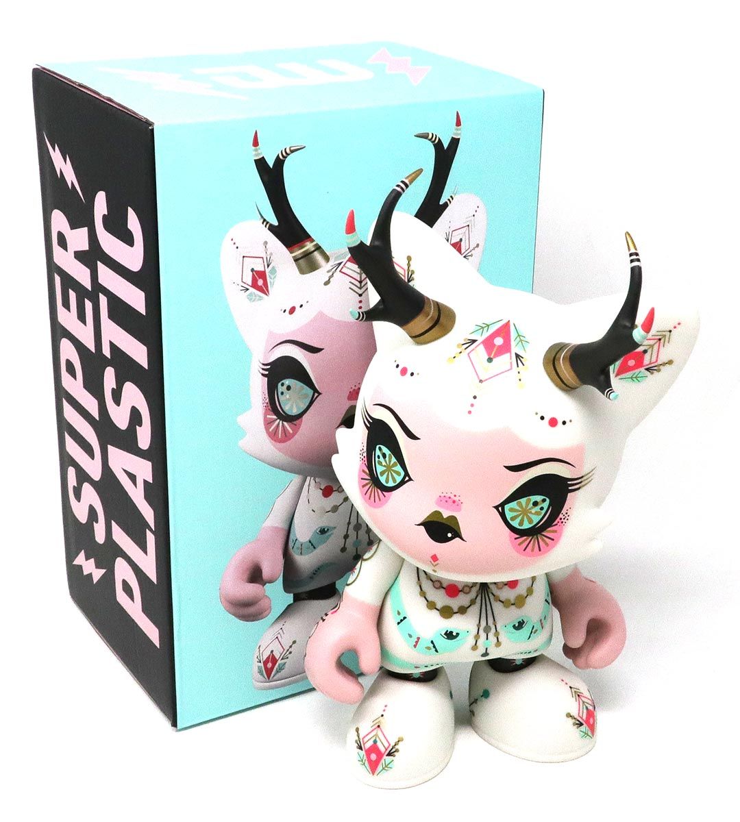 Frostbite Fauna Superjanky by Julie West - Whimsical Handmade Ceramic Sculpture for Home Decor & Gift Giving