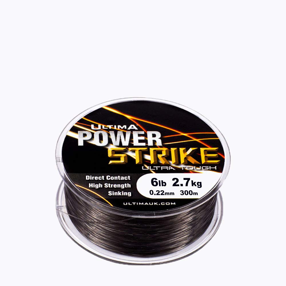 ULTIMA II Power Strike Spool - High Performance Fishing Line for Bass, Trout & Saltwater - Durable & Smooth Casting - Perfect for Freshwater & Offshore Fishing