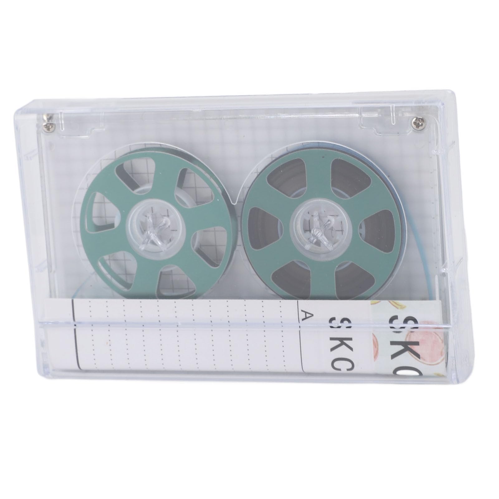 Professional 46-Minute Reel to Reel Blank Sound Cassette Tape - DIY Aluminum Empty Audio Tape for High-Quality Music Recording (Green) | Perfect for Home Studios, Vintage Audio Enthusiasts & Music Producers