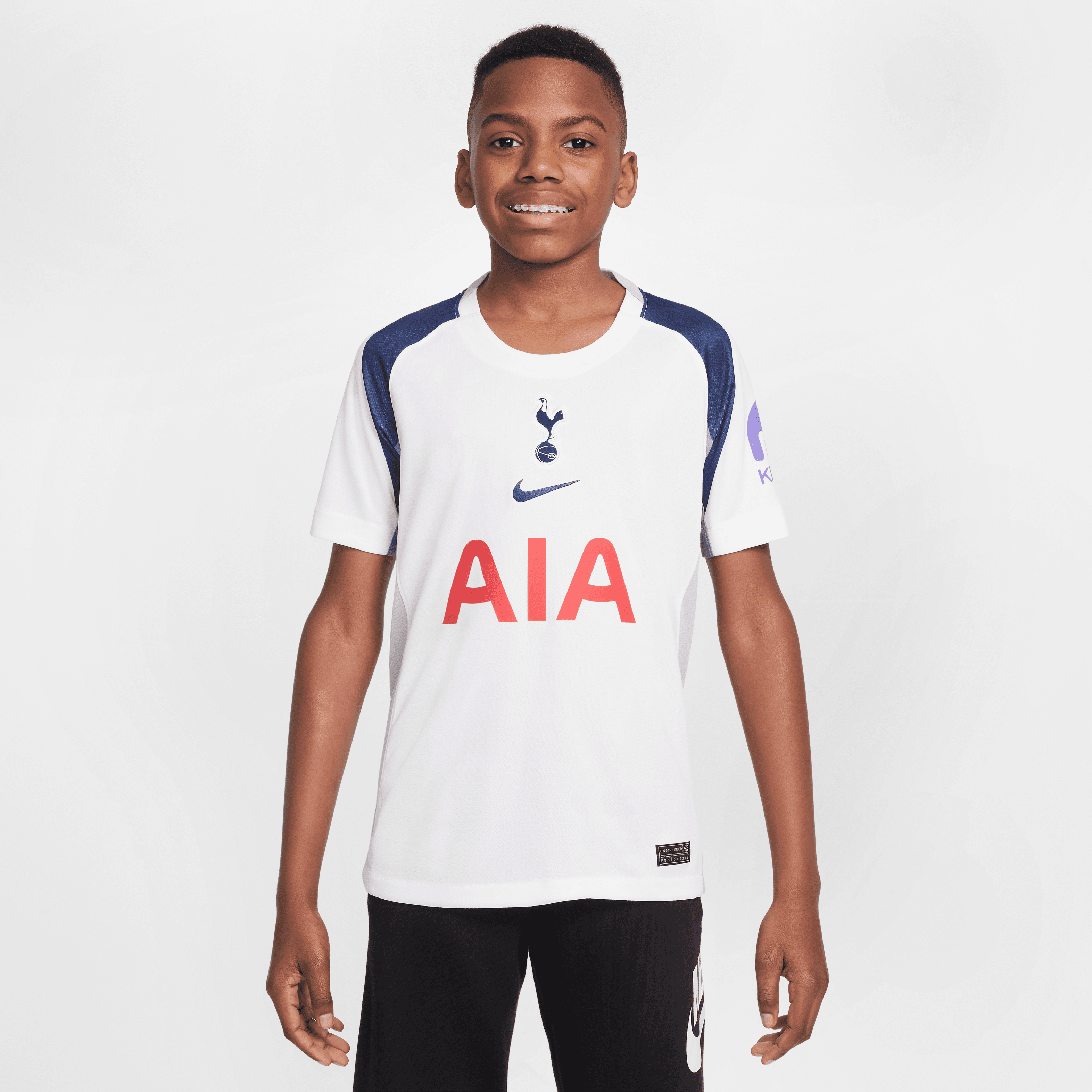 Tottenham Hotspur 2025-2026 Youth Home Jersey - Official Stadium Soccer Shirt for Boys & Girls - Perfect for Match Day, Training & Fan Support