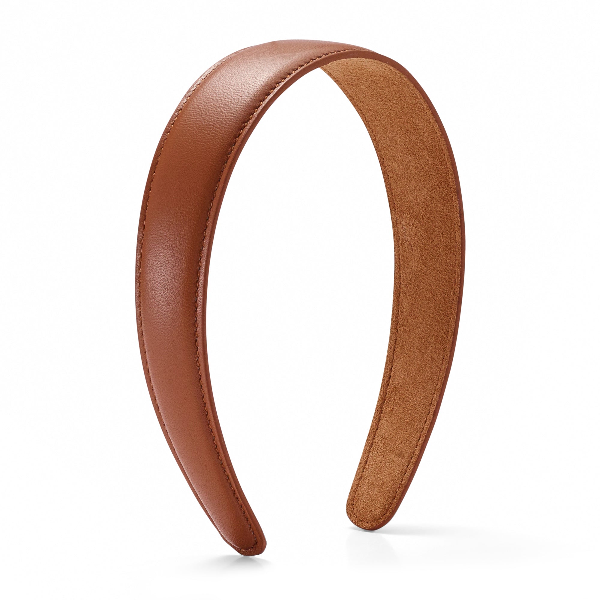 Heidi Leather Headband for Women - Fashion Hair Accessories for Work, Gym & Everyday Wear - Adjustable & Comfortable Head Wrap