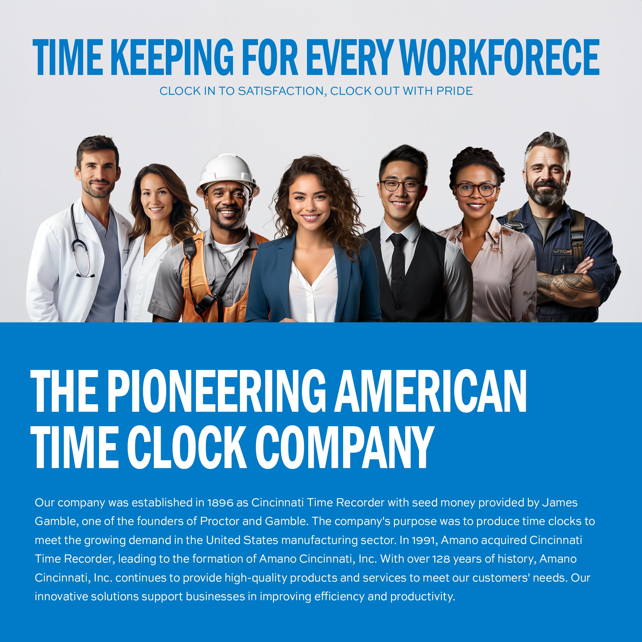 AMANO TCX-21 Digital Time Clock - Reliable Employee Time Tracking & Stamping Machine for Small Businesses | Perfect for Office Attendance, Payroll & Workforce Management