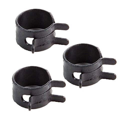 Briggs and Stratton 3-Pack Hose Clamp Kit 93807, 691629, 691038-3PK - Compatible with Lawn Mowers, Generators & Small Engines - Durable Replacement Clamps for Fuel & Oil Lines