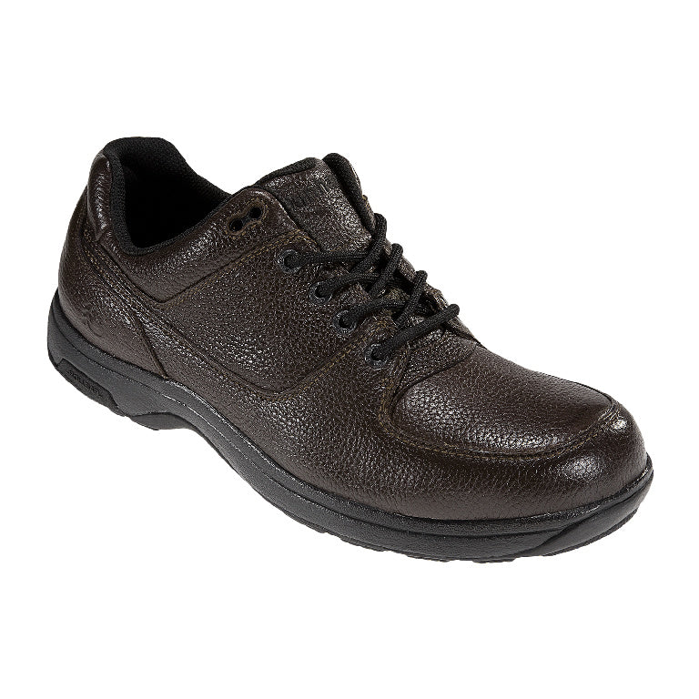 Dunham Men's Windsor Lace Up Brown Leather Dress Shoes - Comfortable & Stylish Formal Oxfords for Business, Office & Wedding Occasions