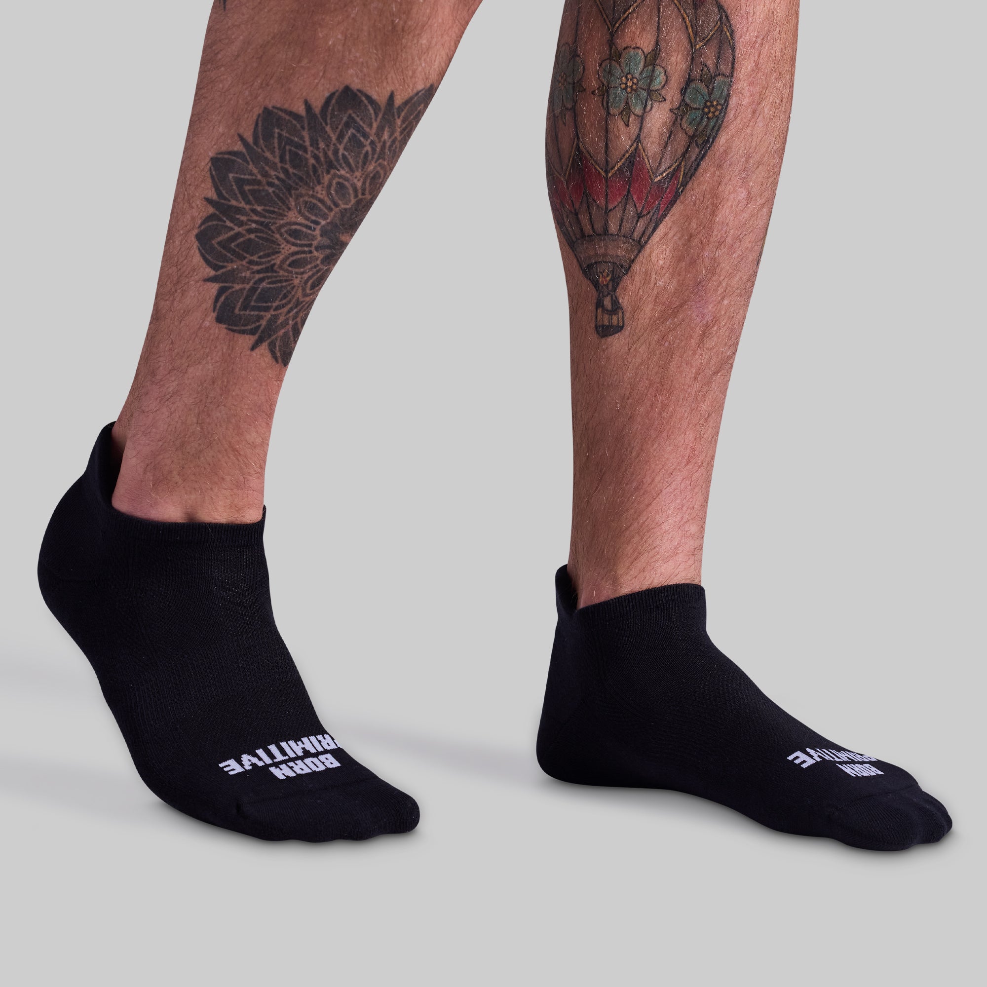 High-Performance Ankle Socks 3-Pack - Breathable Athletic Socks for Running, Gym & Sports (Black) - Stay Comfortable During Workouts & Daily Wear