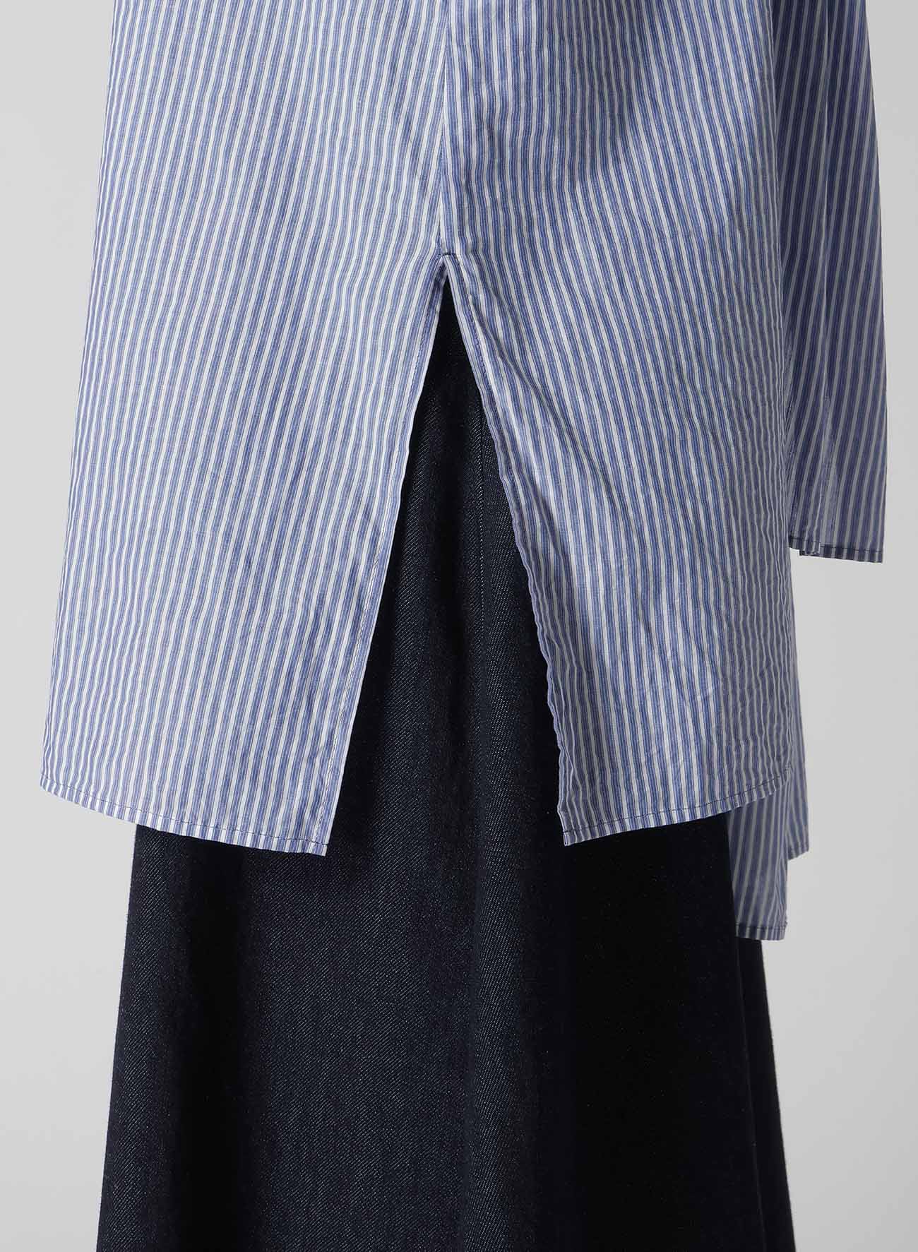 Stylish Cotton Stripe Back Tie Blouse for Women - Casual & Office Wear - Perfect for Summer Outfits and Layering