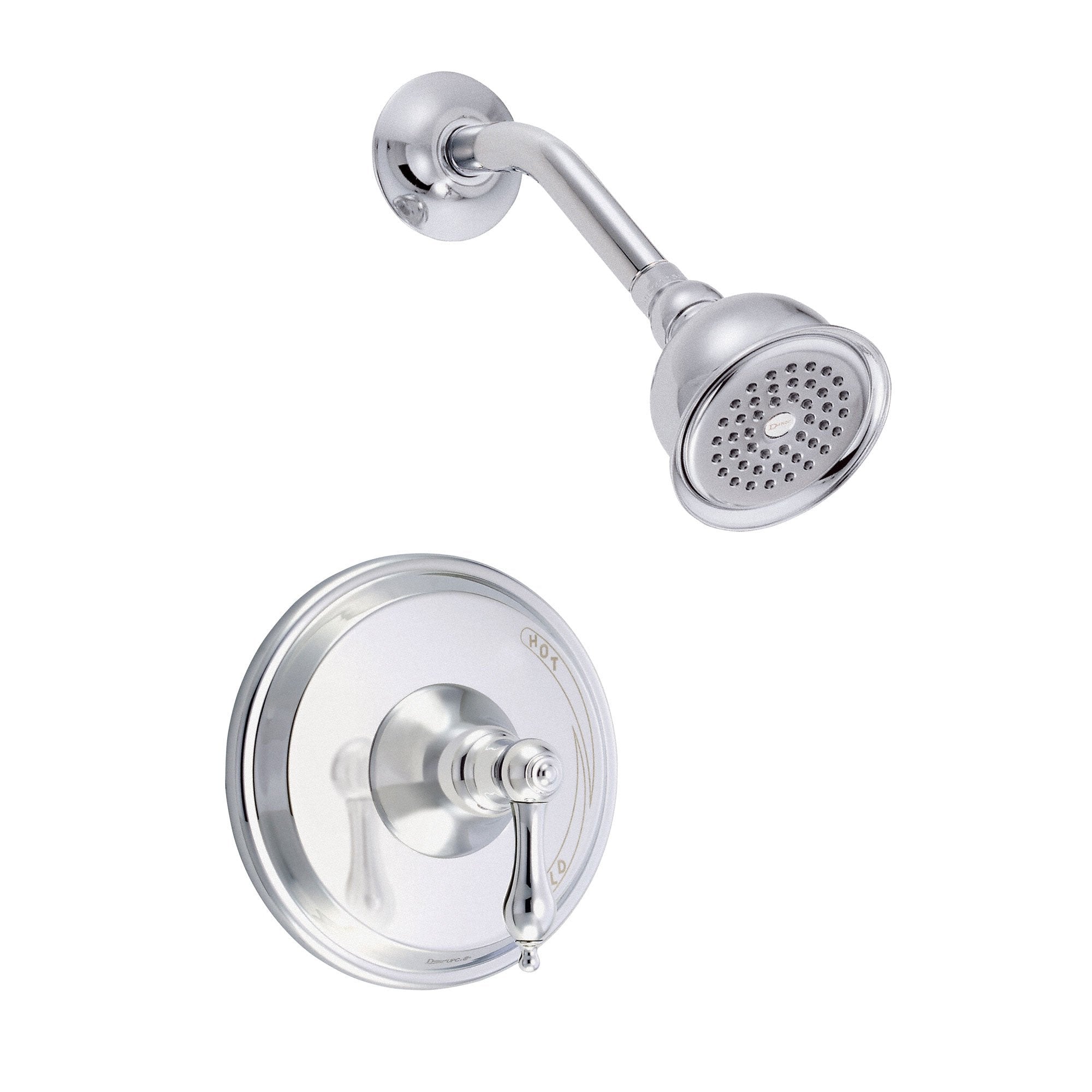 Danze Fairmont Chrome Single Lever Handle Shower Faucet with Rough-in Valve - Perfect for Modern Bathroom Renovations and Spa-Like Shower Experiences