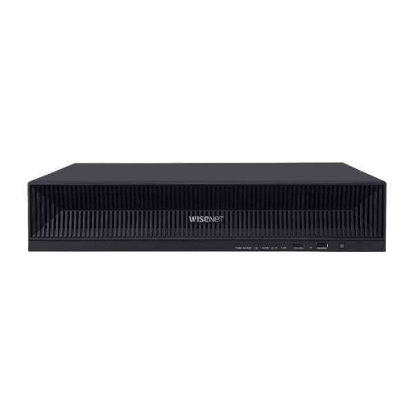 Samsung Wisenet XRN-3210B2 32 Channel 8 Bay Network Video Recorder (NVR) for Business Security & Surveillance Systems - Ideal for Offices, Warehouses & Retail Stores