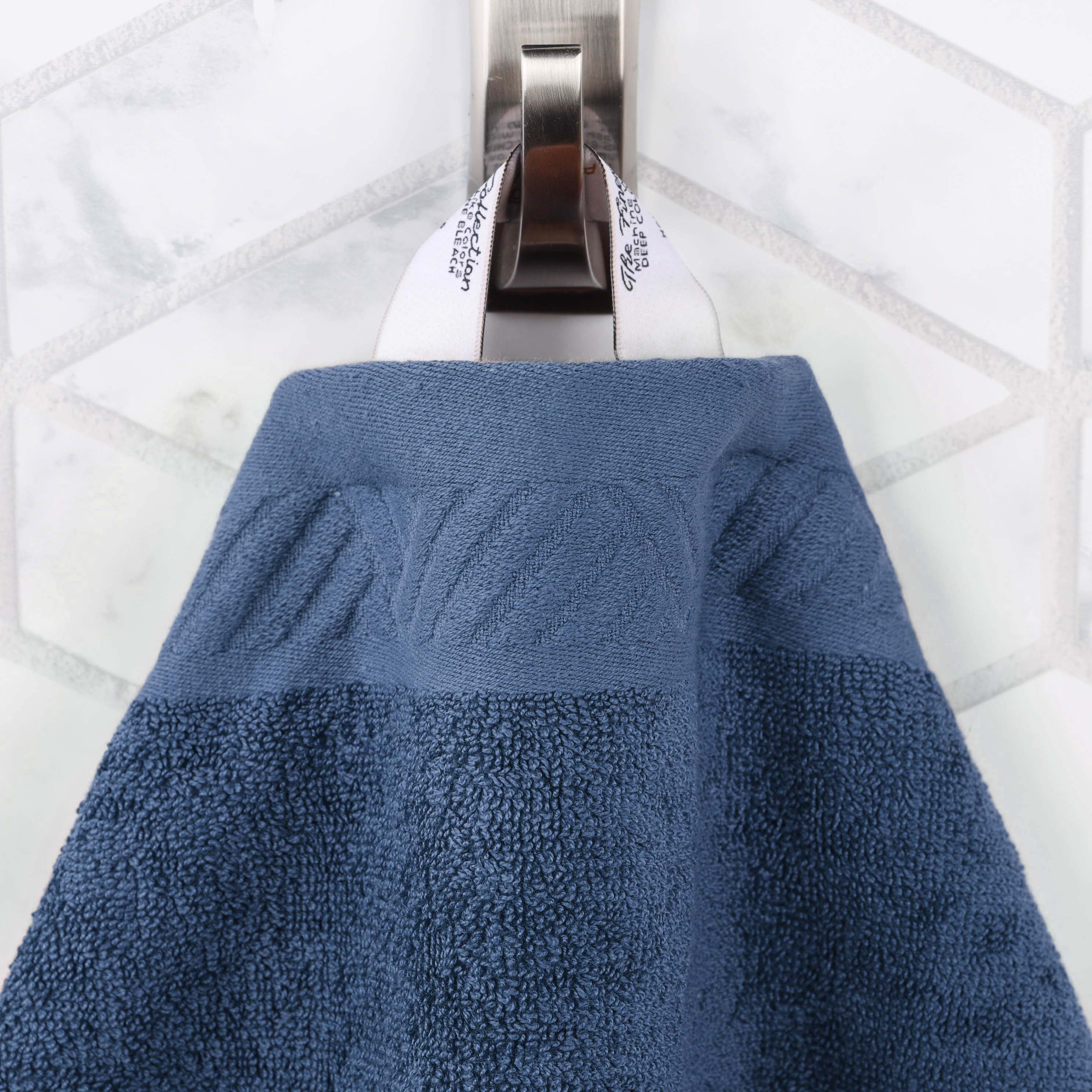 Premium Basketweave Egyptian Cotton 3-Piece Towel Set - Ultra Soft & Absorbent Bath, Beach & Gym Towels for Luxury Spa, Pool & Travel Use
