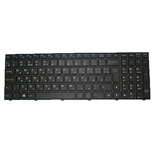 Skikk NJ70CU Laptop Keyboard Replacement - Black Frame with Big Enter Key | Compatible with Turkey TR Layout | Perfect for Typing, Gaming & Office Work