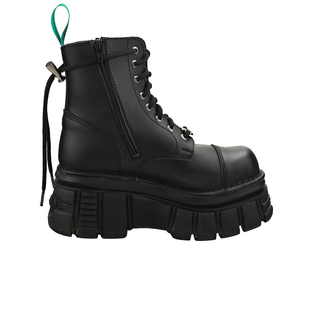 New Rock Combat Boots for Men & Women - Unisex Platform Boots with Chunky Sole - Perfect for Punk, Gothic, and Streetwear Fashion