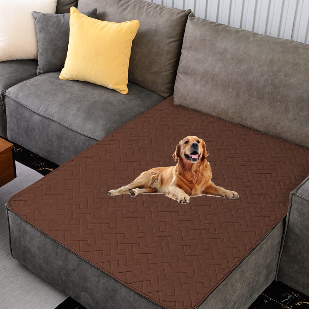 Waterproof Dog Bed Cover - Non-Slip Pet Sofa Protector for Dogs & Cats, Furniture Protector for Couch, Recliner, Chair - Ideal for Pet Owners & Home Use