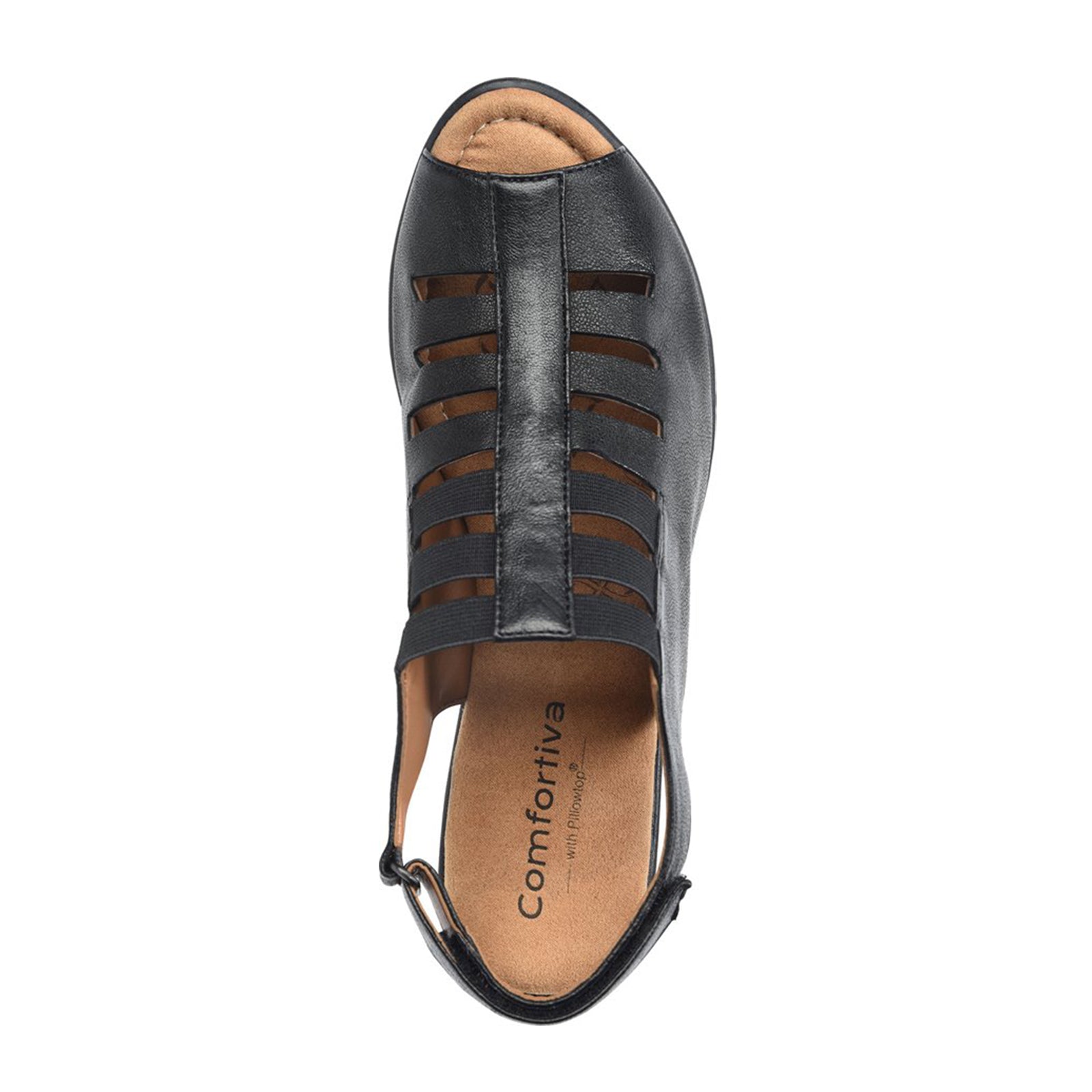 Comfortiva Faye Women's Black Heeled Sandals - Elegant & Comfortable Dress Shoes for Weddings, Parties & Evening Events