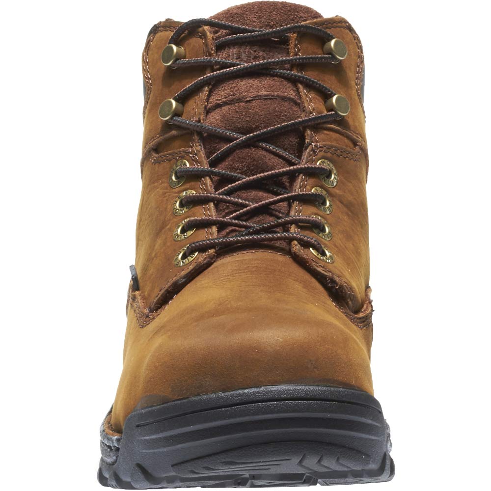 Wolverine Men's Durbin 6 Inch Waterproof Steel Toe Work Boots - Heavy Duty Construction for Outdoor, Hiking & Industrial Work Sites