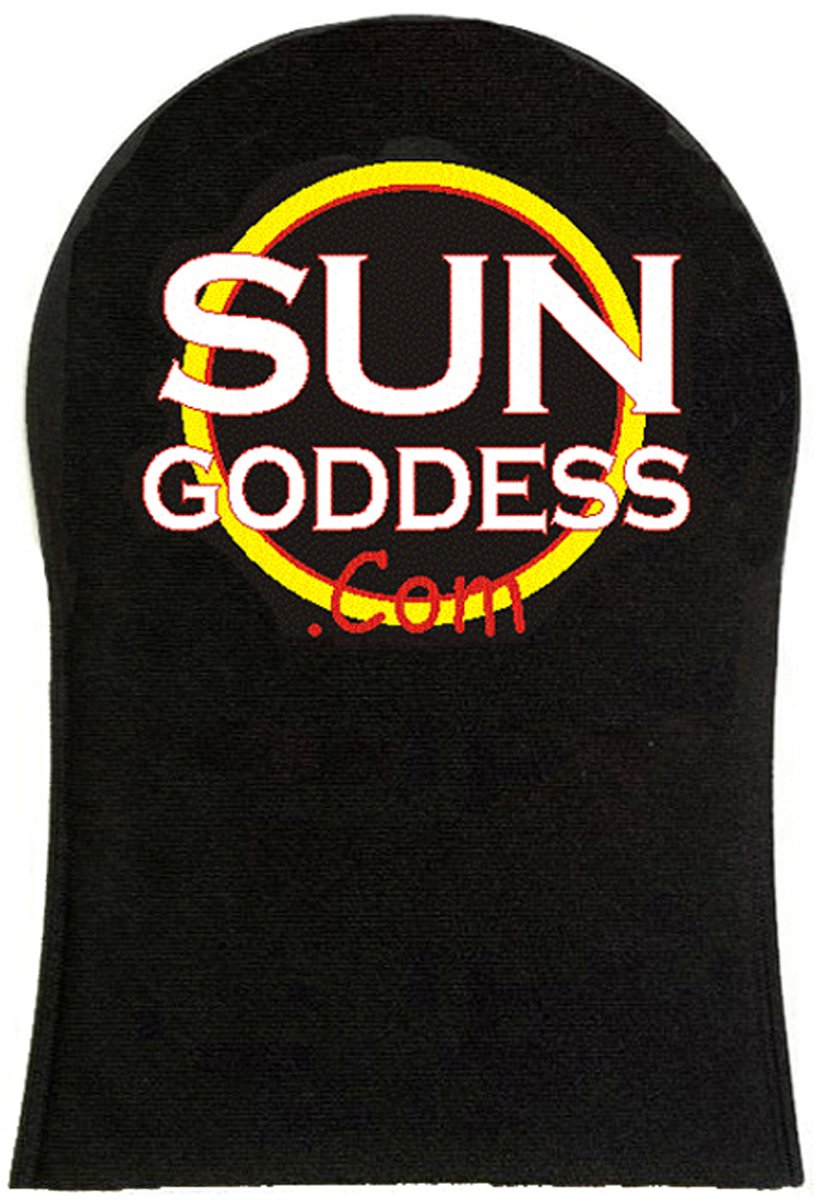 **SUN GODDESS Dark Spray Tan Solution - 1 Gallon Sunless Self-Tanning Liquid for Airbrush & HVLP Systems - Includes Applicator Mitt, Gloves & Fake Tanner Mousse Sample - Perfect for Salon, Home Use & Spray Tanning Business**