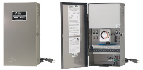 1200 Watt Voltage Converter Transformer with Digital Timer - Step Up/Down for International Travel, Home & Office Use - CTS 1200DT