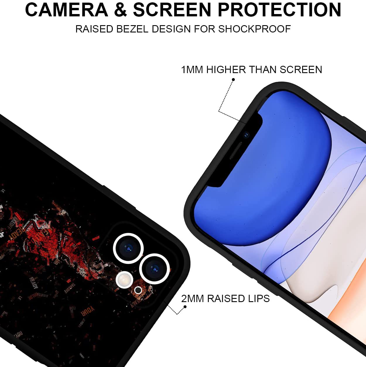 iPhone 12 Case - Shockproof Basketball Design Protective Cover for Men & Women | Durable Phone Case for Sports, Outdoor & Daily Use