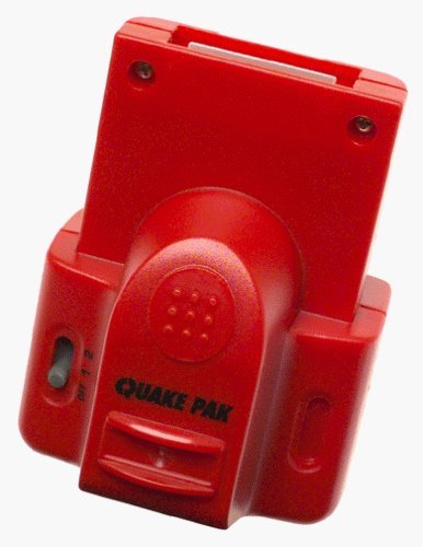 Pelican Quake Pak in Red - Nintendo 64 Controller Accessory for Enhanced Gaming Experience | Perfect for Classic N64 Games and Collectors