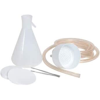 Cole-Parmer Vacuum Filtration Kit 0.45 Micron Pore Size - Laboratory Filtration System for Sample Preparation (No Pump Included) | Ideal for Chemical Analysis, Environmental Testing & Research Labs