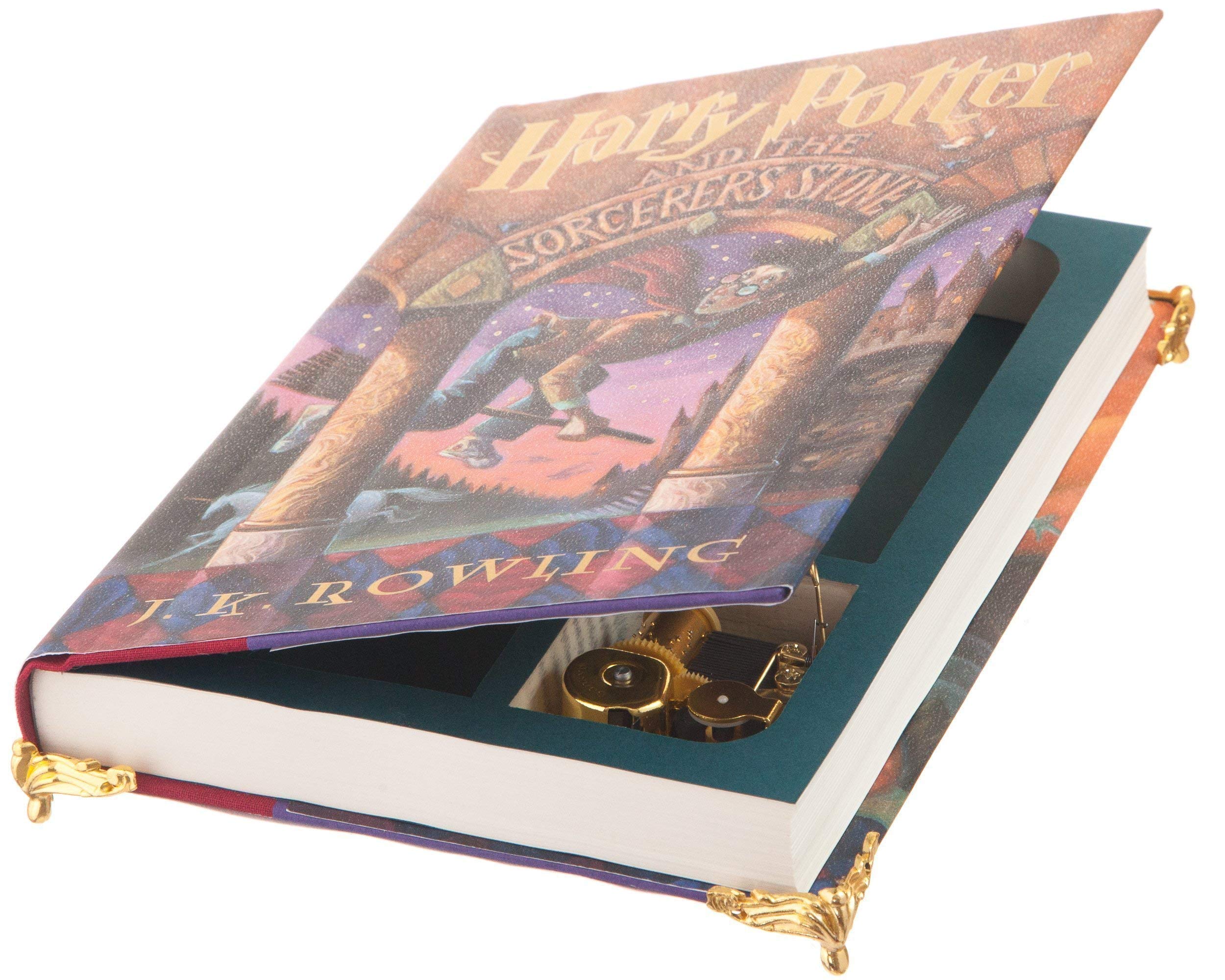 Harry Potter Music Box Book - Magical Gift for Fans, Collectors & Christmas Presents | Perfect for Home Decor, Party Favors & Special Occasions