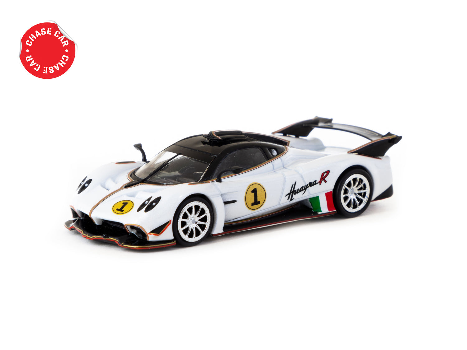 Tarmac Works 1/64 Pagani Huayra R Bianco Benny LAMLEY Special Edition Diecast Model Car - Perfect for Collectors & Display | GLOBAL64