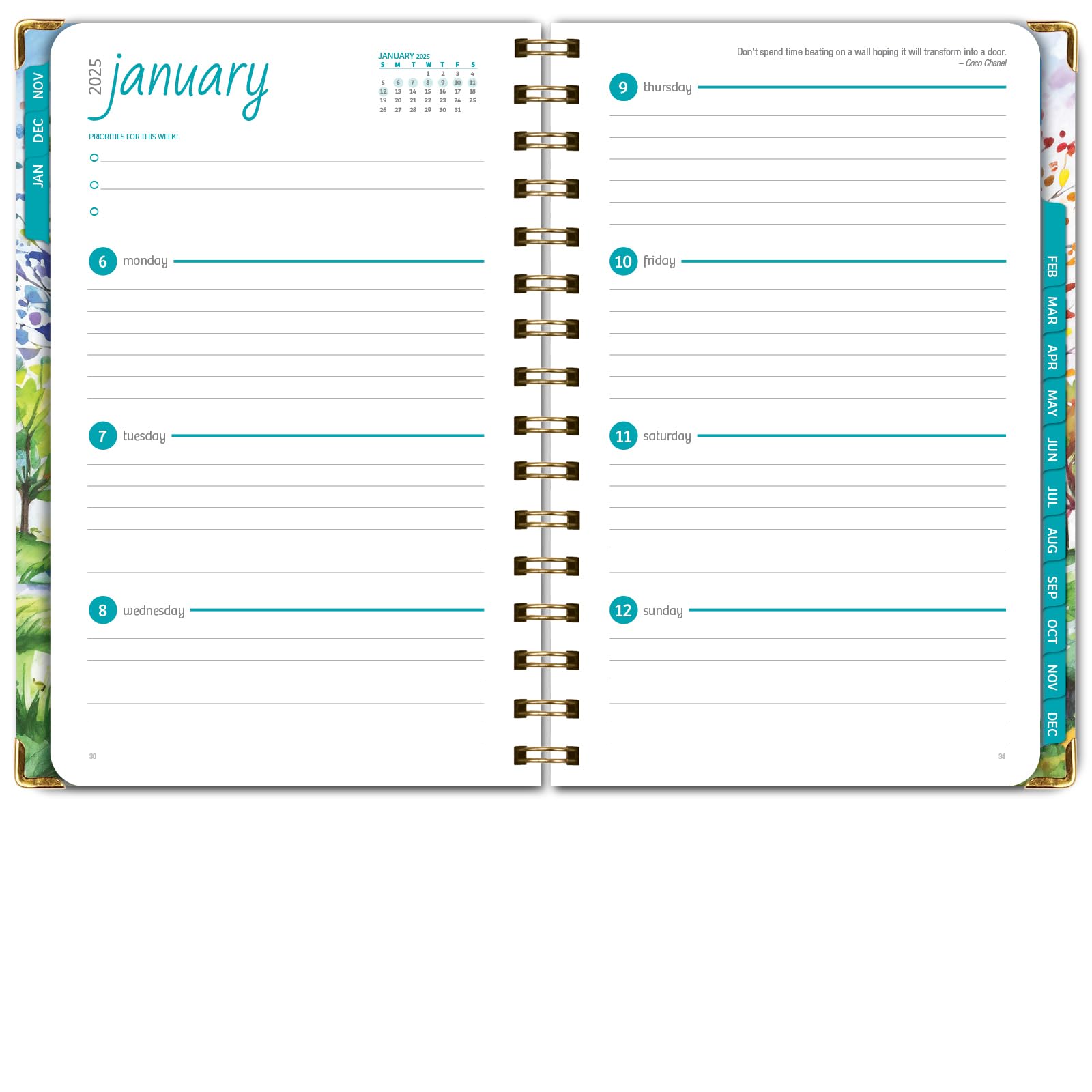 2025 Hardcover Planner 5.5